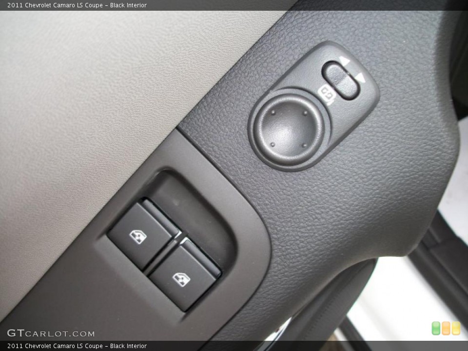 Black Interior Controls for the 2011 Chevrolet Camaro LS Coupe #46942299