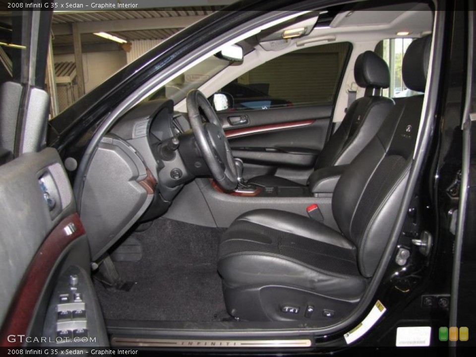 Graphite Interior Photo for the 2008 Infiniti G 35 x Sedan #46942437