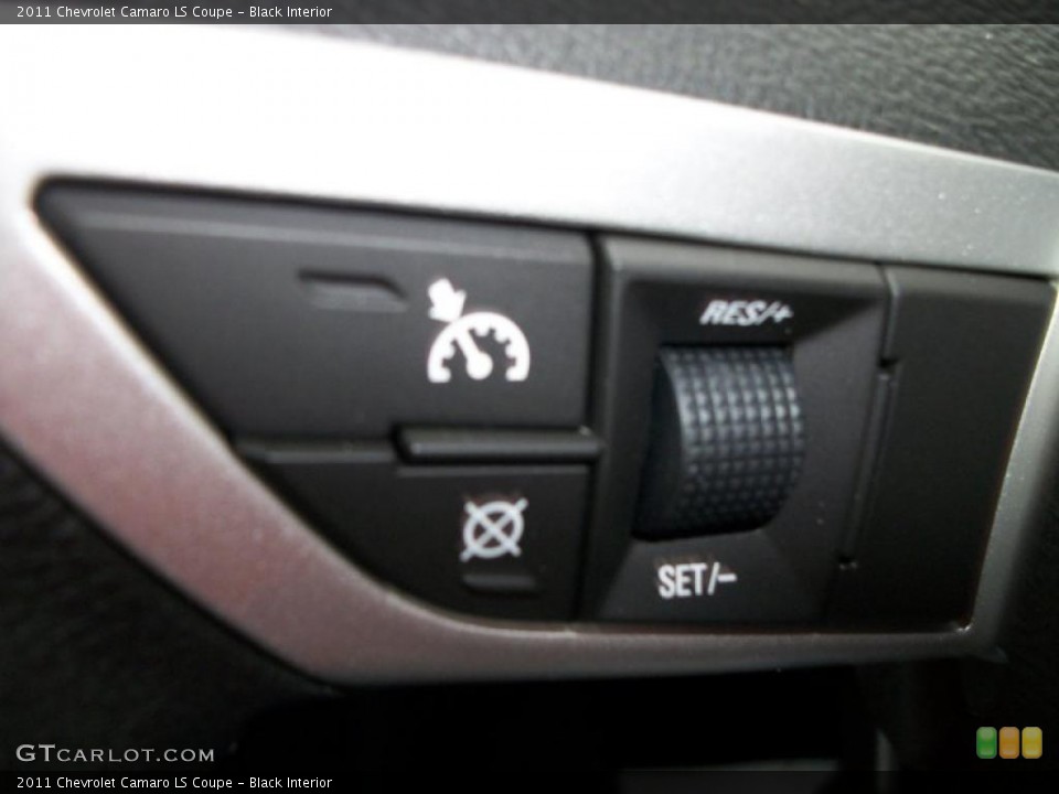 Black Interior Controls for the 2011 Chevrolet Camaro LS Coupe #46942443