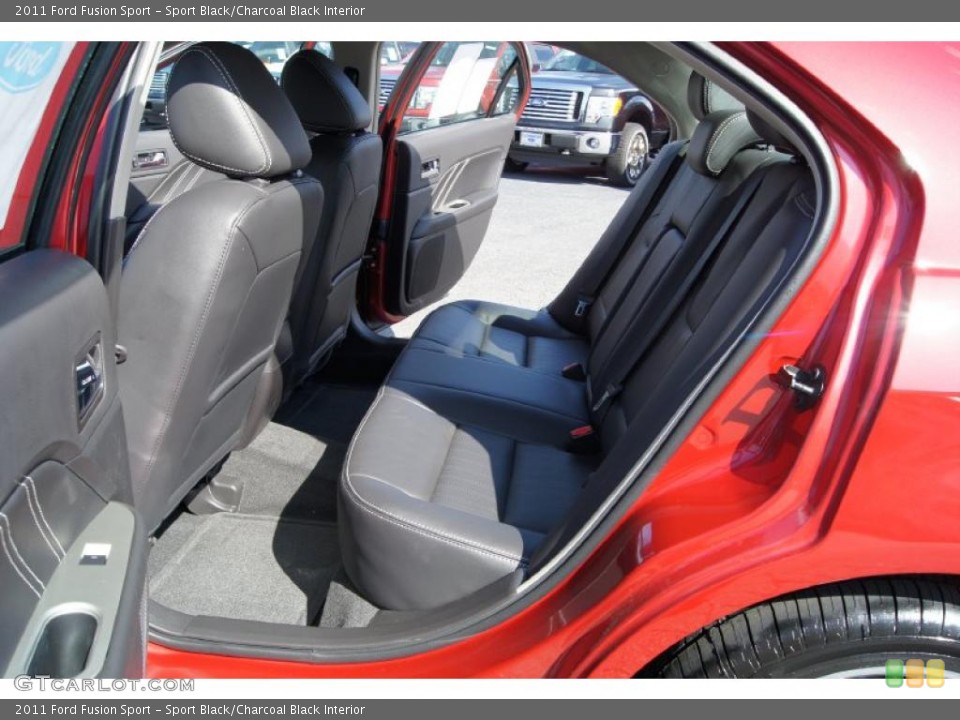 Sport Black/Charcoal Black Interior Photo for the 2011 Ford Fusion Sport #46942740