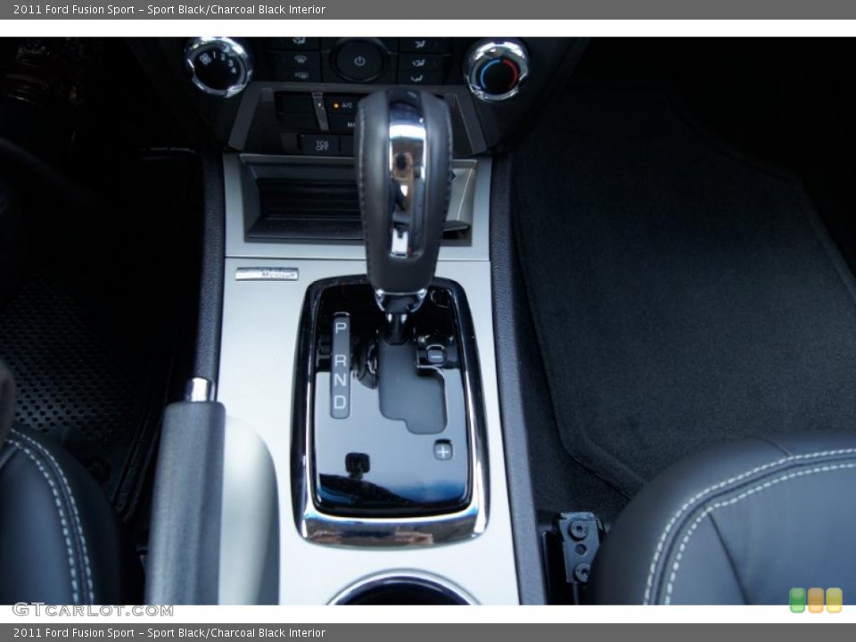 Sport Black/Charcoal Black Interior Transmission for the 2011 Ford Fusion Sport #46943034