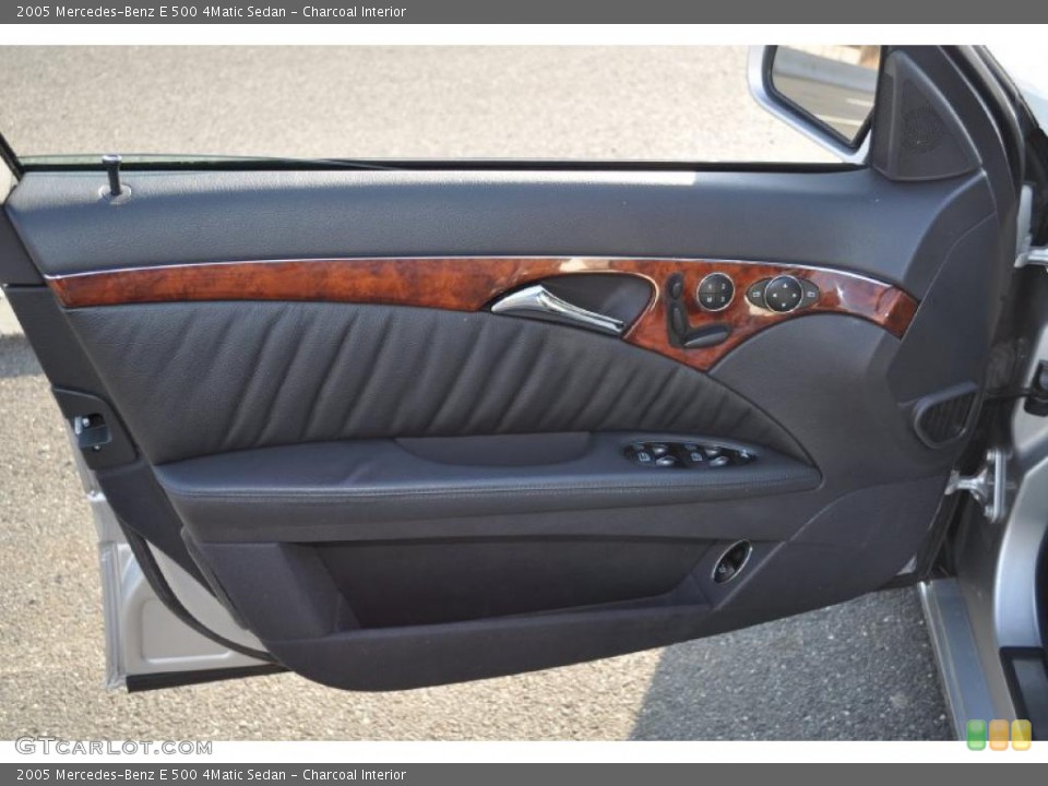 Charcoal Interior Door Panel for the 2005 Mercedes-Benz E 500 4Matic Sedan #46943517
