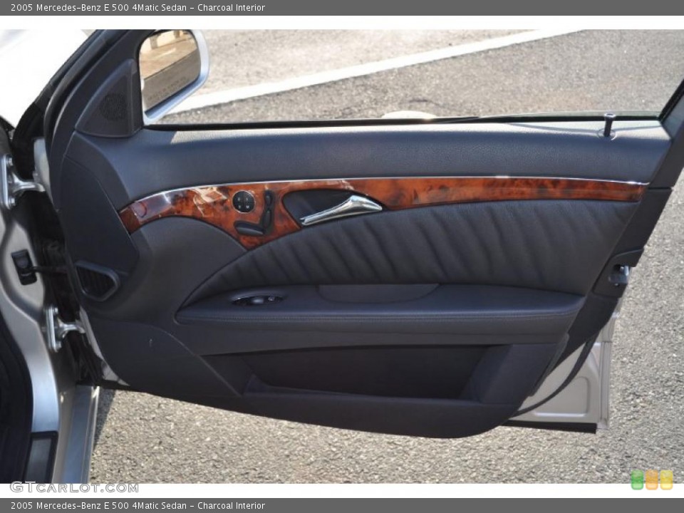 Charcoal Interior Door Panel for the 2005 Mercedes-Benz E 500 4Matic Sedan #46943532