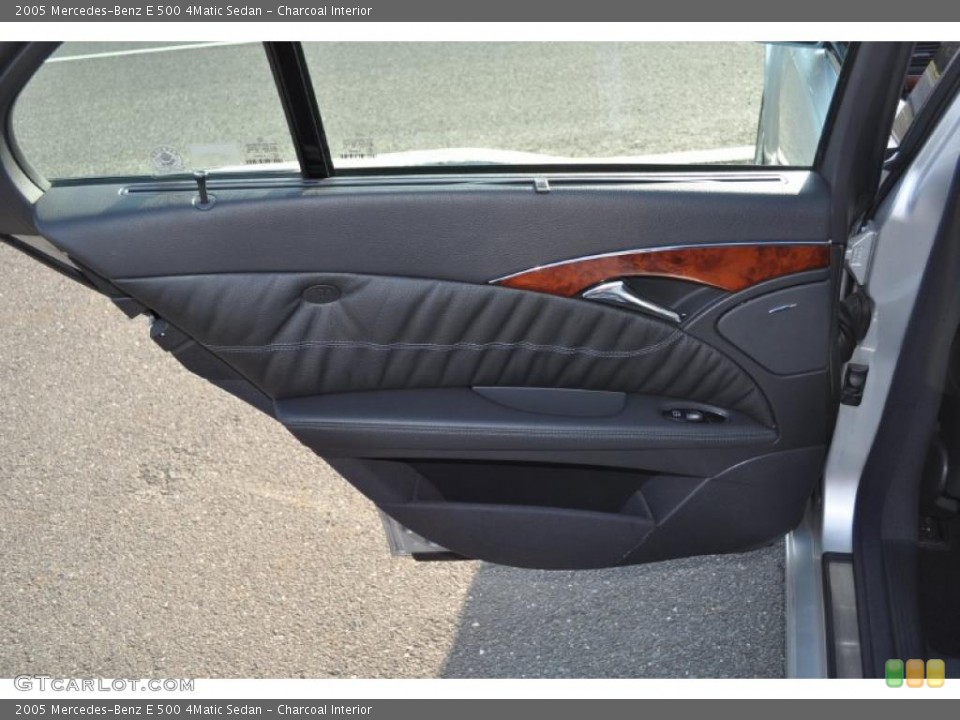 Charcoal Interior Door Panel for the 2005 Mercedes-Benz E 500 4Matic Sedan #46943562