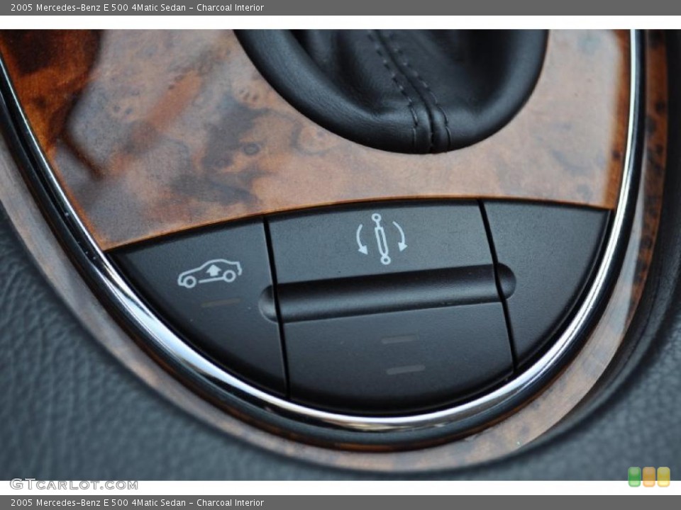 Charcoal Interior Controls for the 2005 Mercedes-Benz E 500 4Matic Sedan #46943631
