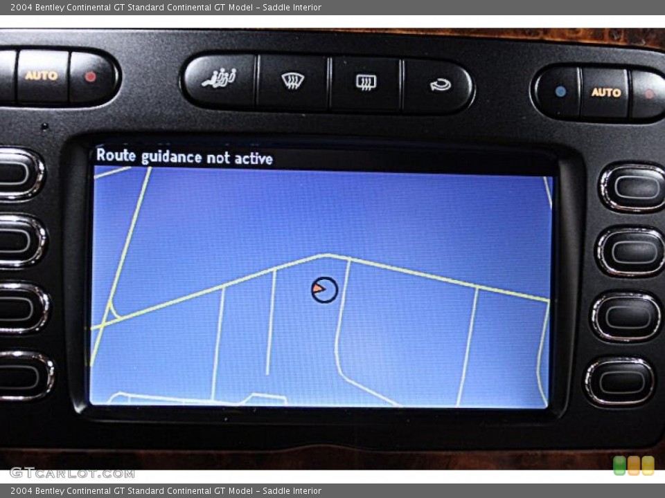 Saddle Interior Navigation for the 2004 Bentley Continental GT  #46948326