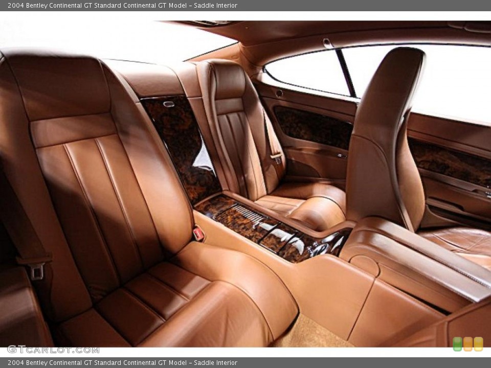 Saddle 2004 Bentley Continental GT Interiors