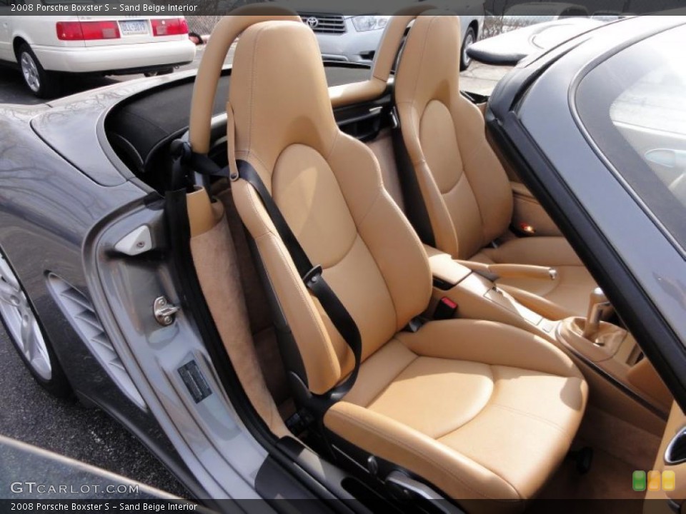 Sand Beige Interior Photo for the 2008 Porsche Boxster S #46949640