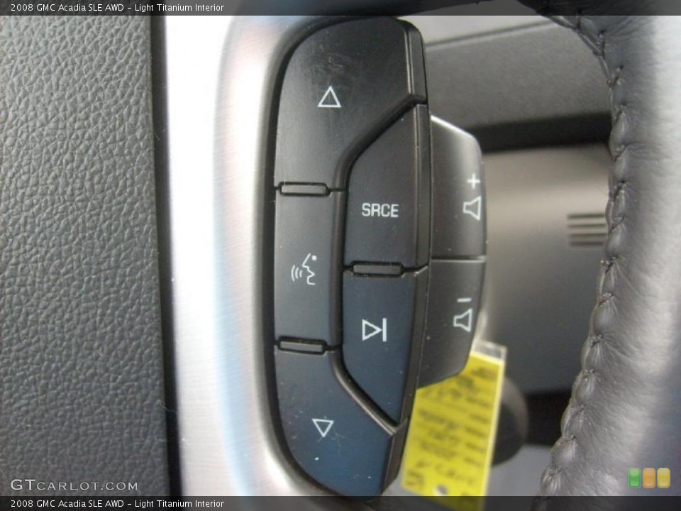 Light Titanium Interior Controls for the 2008 GMC Acadia SLE AWD #46949751