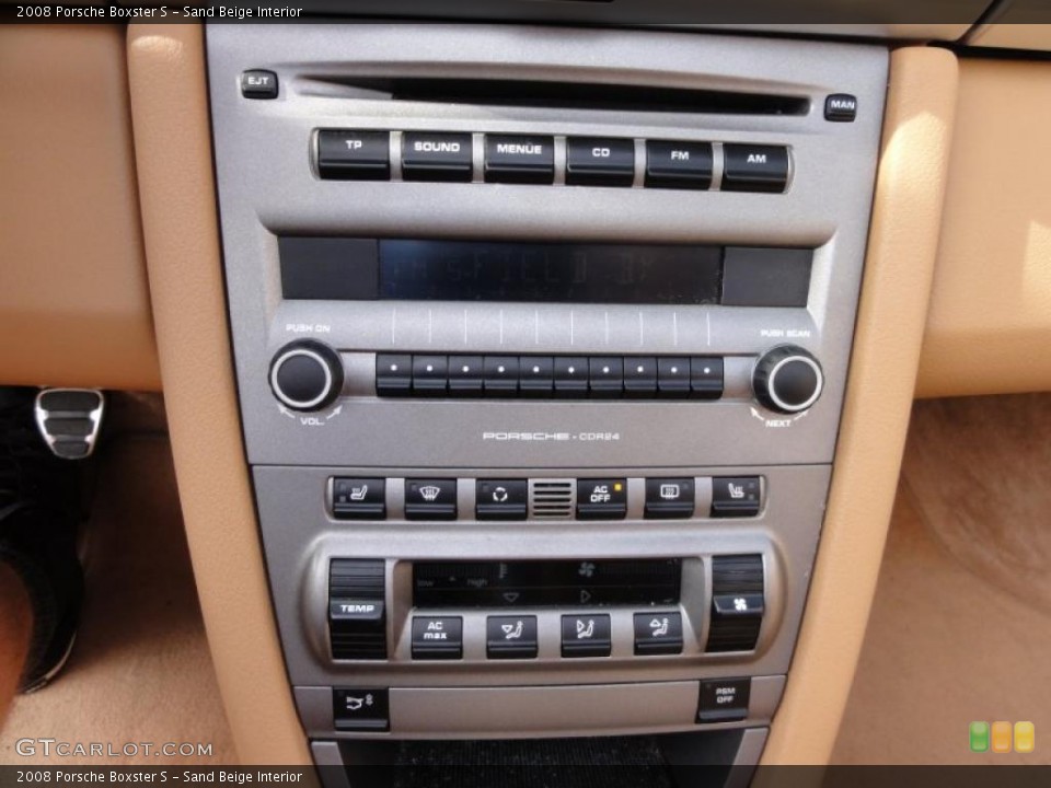 Sand Beige Interior Controls for the 2008 Porsche Boxster S #46949817