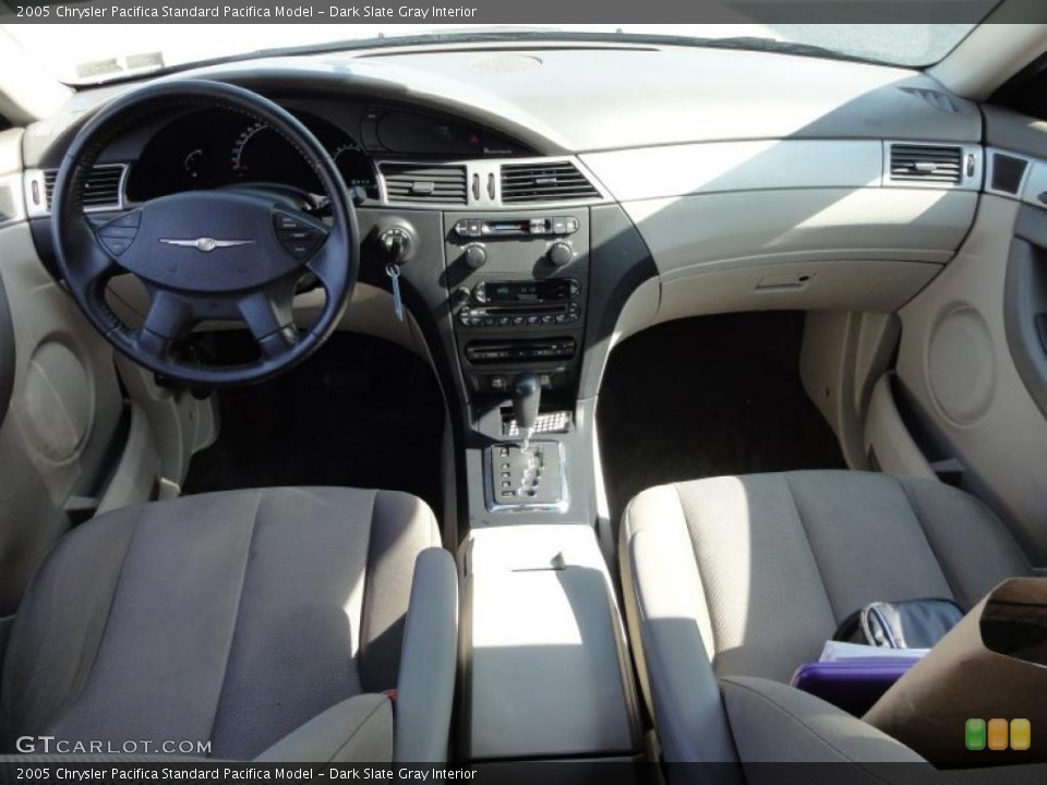 Dark Slate Gray Interior Dashboard for the 2005 Chrysler Pacifica  #46950366