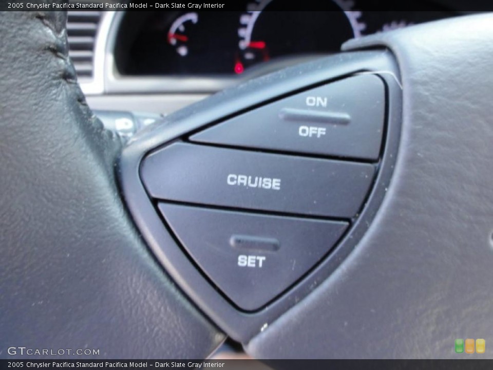 Dark Slate Gray Interior Controls for the 2005 Chrysler Pacifica  #46950680