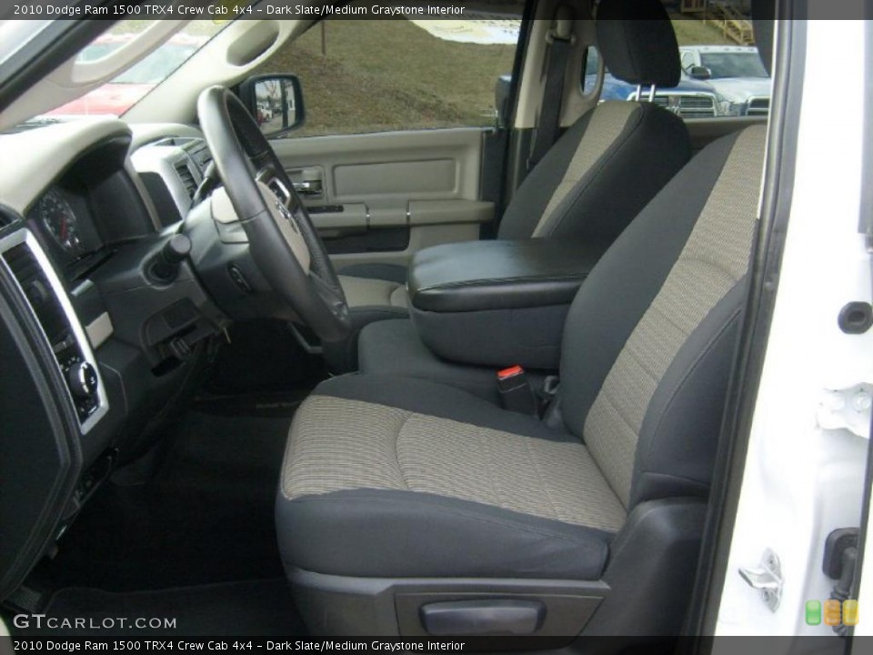 Dark Slate/Medium Graystone Interior Photo for the 2010 Dodge Ram 1500 TRX4 Crew Cab 4x4 #46951122