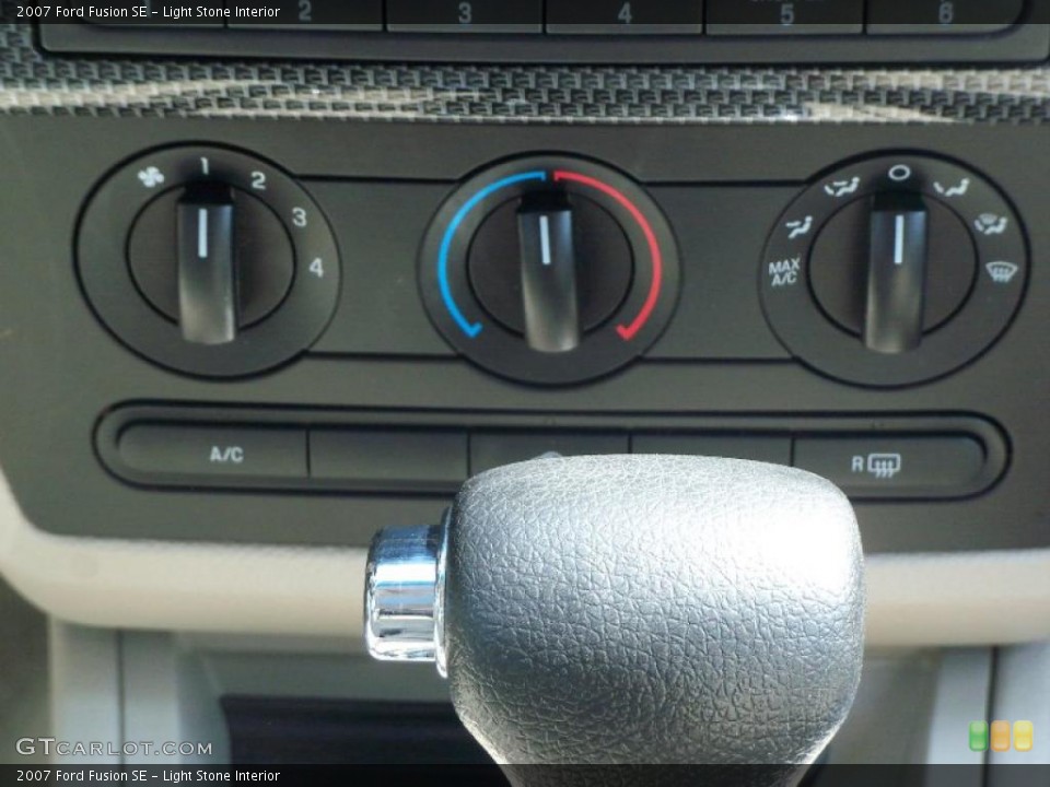 Light Stone Interior Controls for the 2007 Ford Fusion SE #46951758