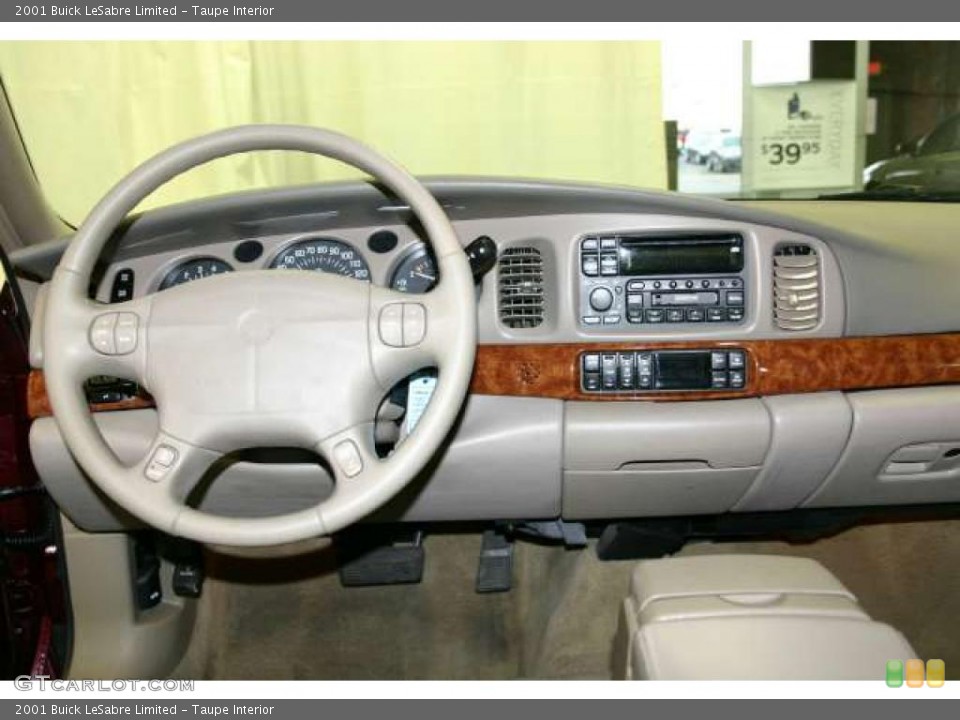 Taupe Interior Dashboard for the 2001 Buick LeSabre Limited #46952652