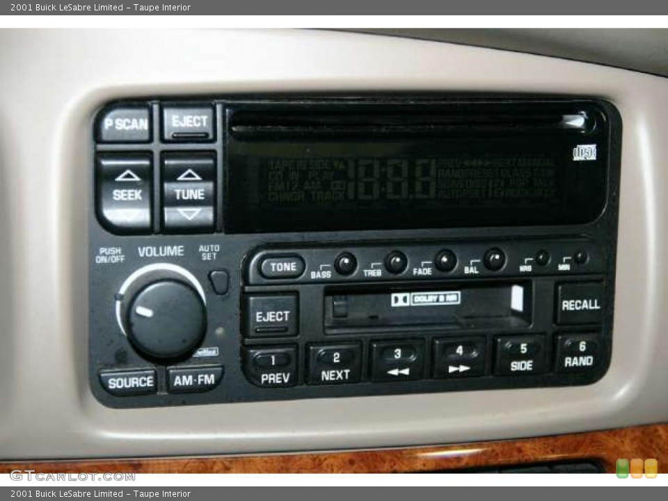 Taupe Interior Controls for the 2001 Buick LeSabre Limited #46952706