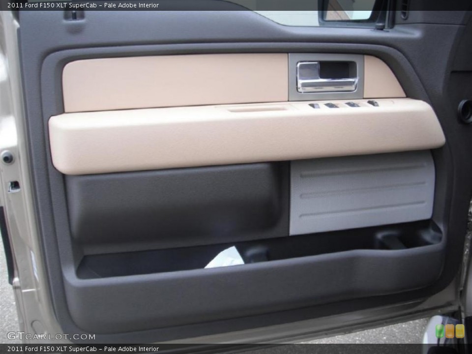 Pale Adobe Interior Door Panel for the 2011 Ford F150 XLT SuperCab #46952823