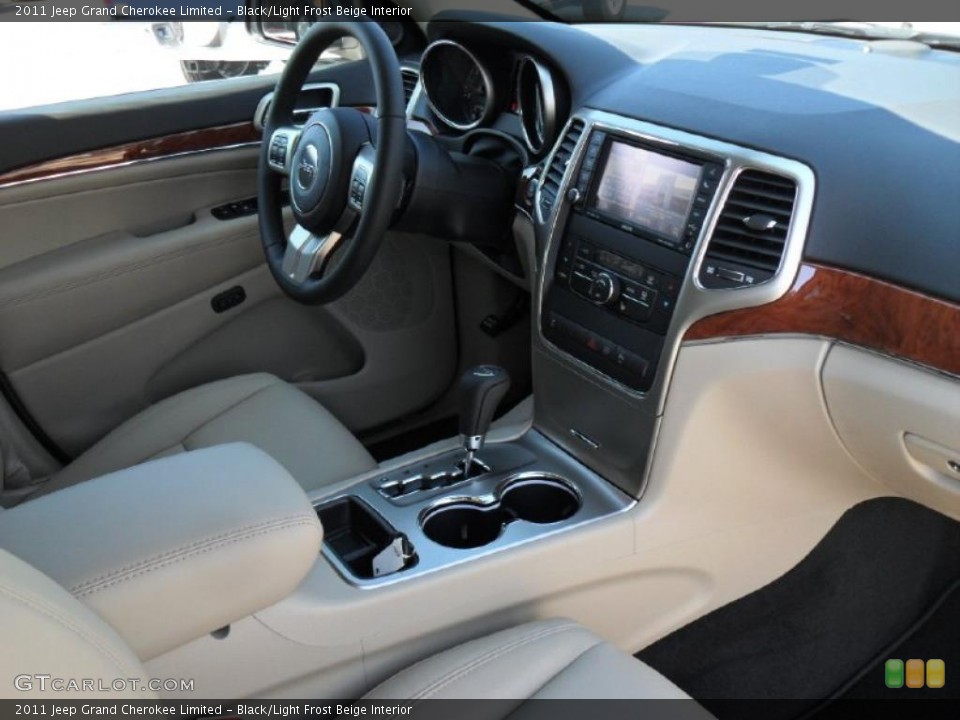 Black/Light Frost Beige Interior Photo for the 2011 Jeep Grand Cherokee Limited #46953366