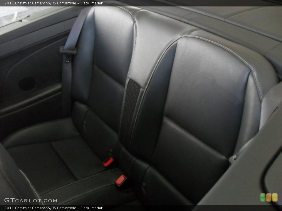 Black Interior Photo for the 2011 Chevrolet Camaro SS/RS Convertible #46954038