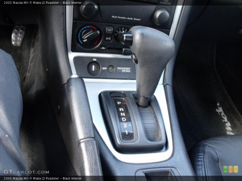 Black Interior Transmission for the 2003 Mazda MX-5 Miata LS Roadster #46954959