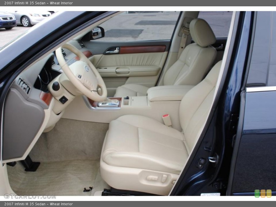 Wheat Interior Photo for the 2007 Infiniti M 35 Sedan #46955067