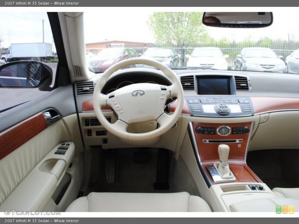 Wheat Interior Dashboard for the 2007 Infiniti M 35 Sedan #46955079