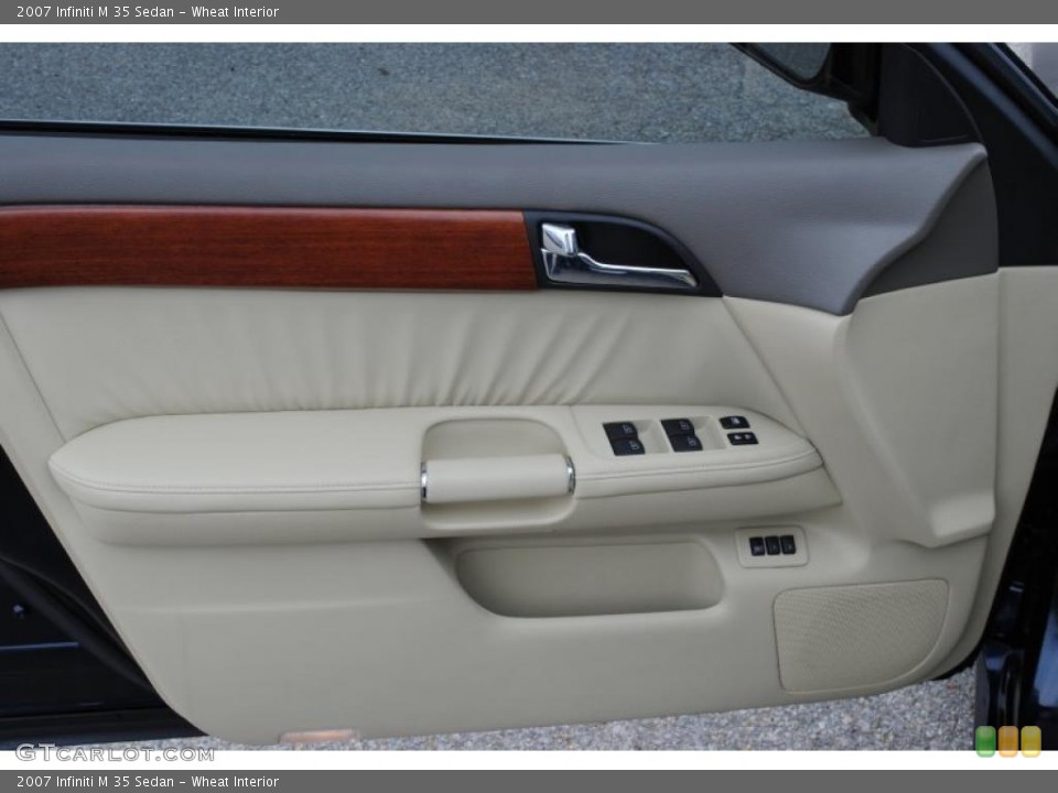 Wheat Interior Door Panel for the 2007 Infiniti M 35 Sedan #46955088