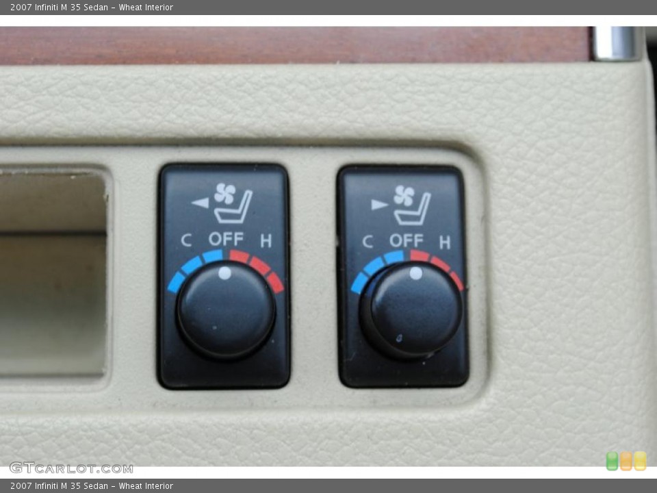 Wheat Interior Controls for the 2007 Infiniti M 35 Sedan #46955160