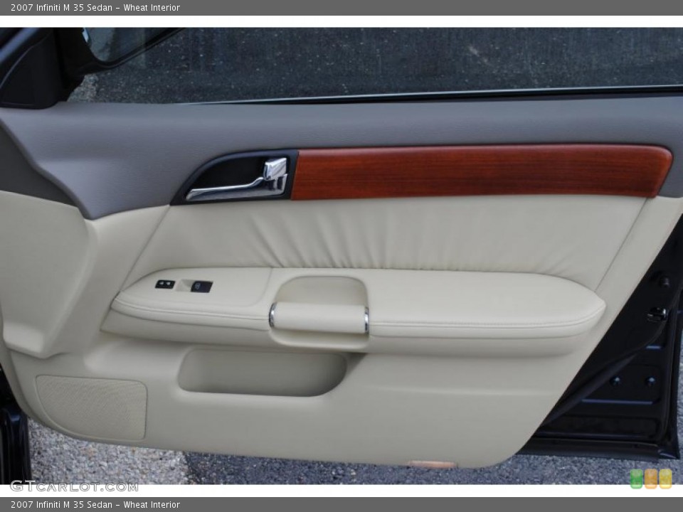 Wheat Interior Door Panel for the 2007 Infiniti M 35 Sedan #46955184