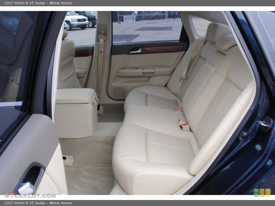 Wheat Interior Photo for the 2007 Infiniti M 35 Sedan #46955193