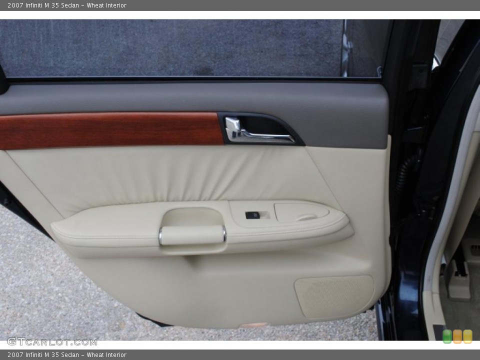 Wheat Interior Door Panel for the 2007 Infiniti M 35 Sedan #46955202