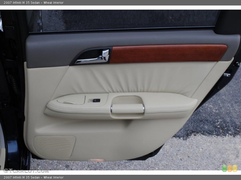 Wheat Interior Door Panel for the 2007 Infiniti M 35 Sedan #46955211