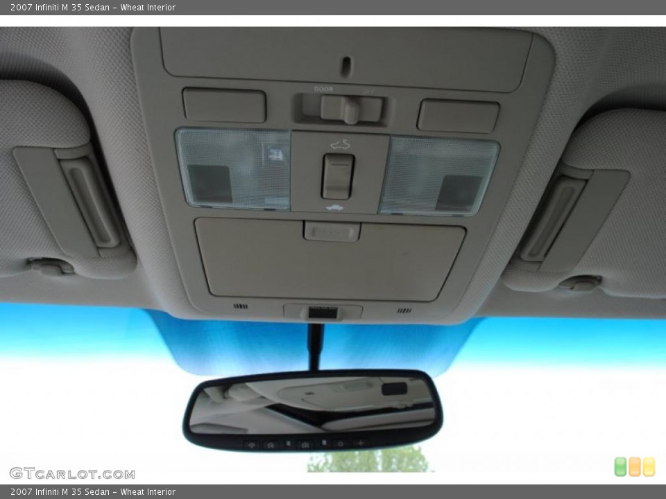 Wheat Interior Controls for the 2007 Infiniti M 35 Sedan #46955262