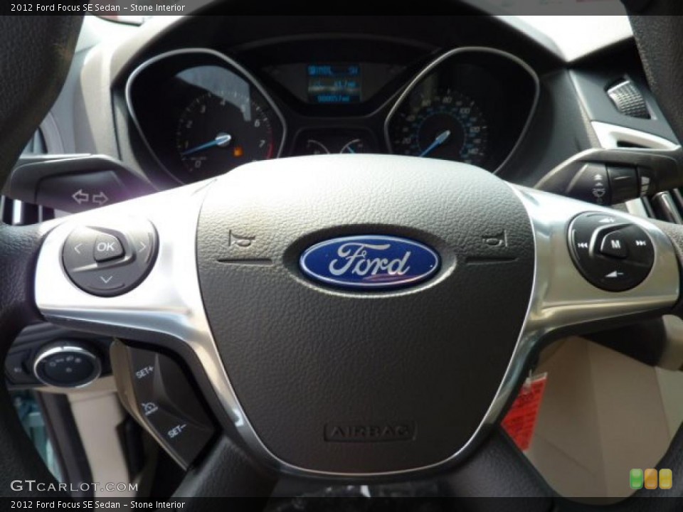 Stone Interior Controls for the 2012 Ford Focus SE Sedan #46955751