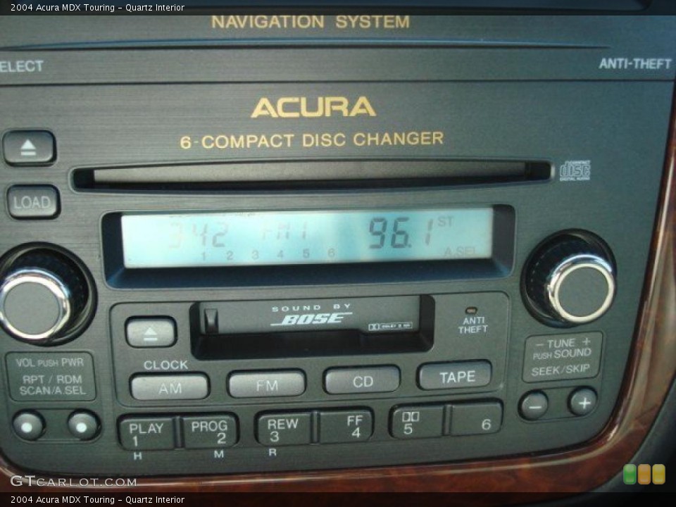 Quartz Interior Controls for the 2004 Acura MDX Touring #46956294