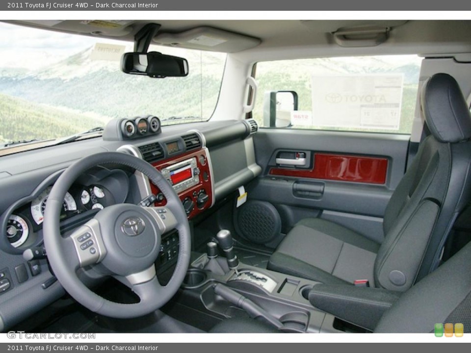 Dark Charcoal Interior Photo for the 2011 Toyota FJ Cruiser 4WD #46957869