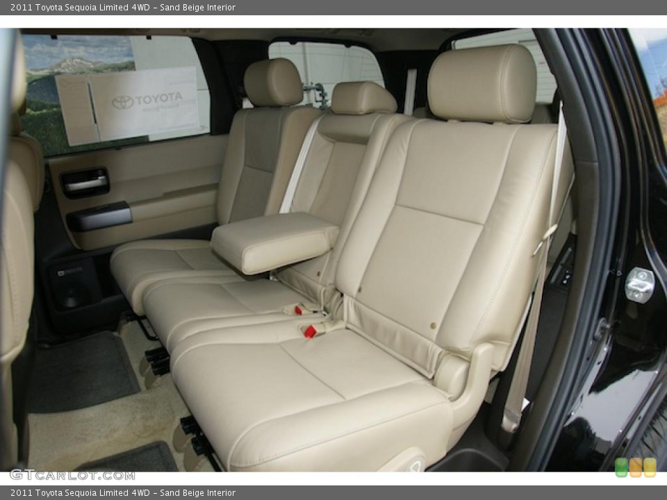 Sand Beige Interior Photo for the 2011 Toyota Sequoia Limited 4WD #46958226