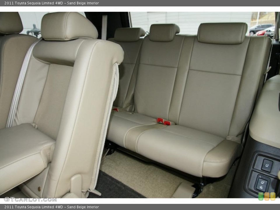 Sand Beige Interior Photo for the 2011 Toyota Sequoia Limited 4WD #46958241