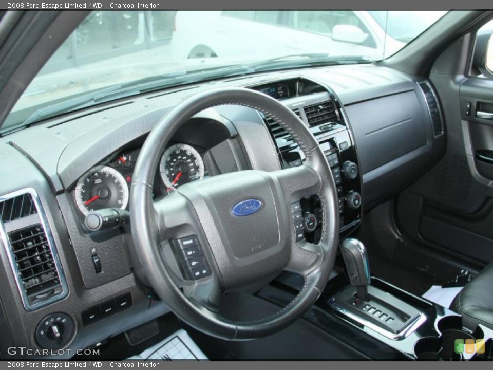 Charcoal Interior Dashboard for the 2008 Ford Escape Limited 4WD #46958292