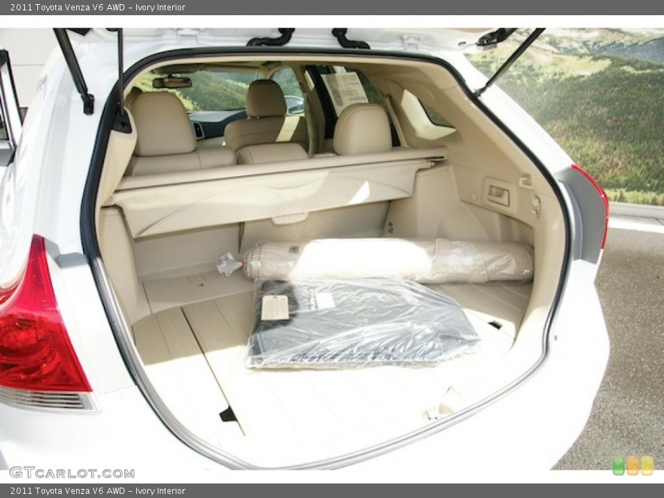 Ivory Interior Trunk for the 2011 Toyota Venza V6 AWD #46958928