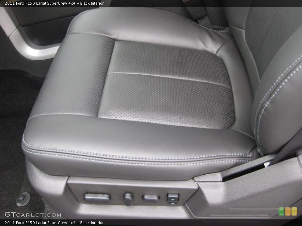 Black Interior Photo for the 2011 Ford F150 Lariat SuperCrew 4x4 #46959183