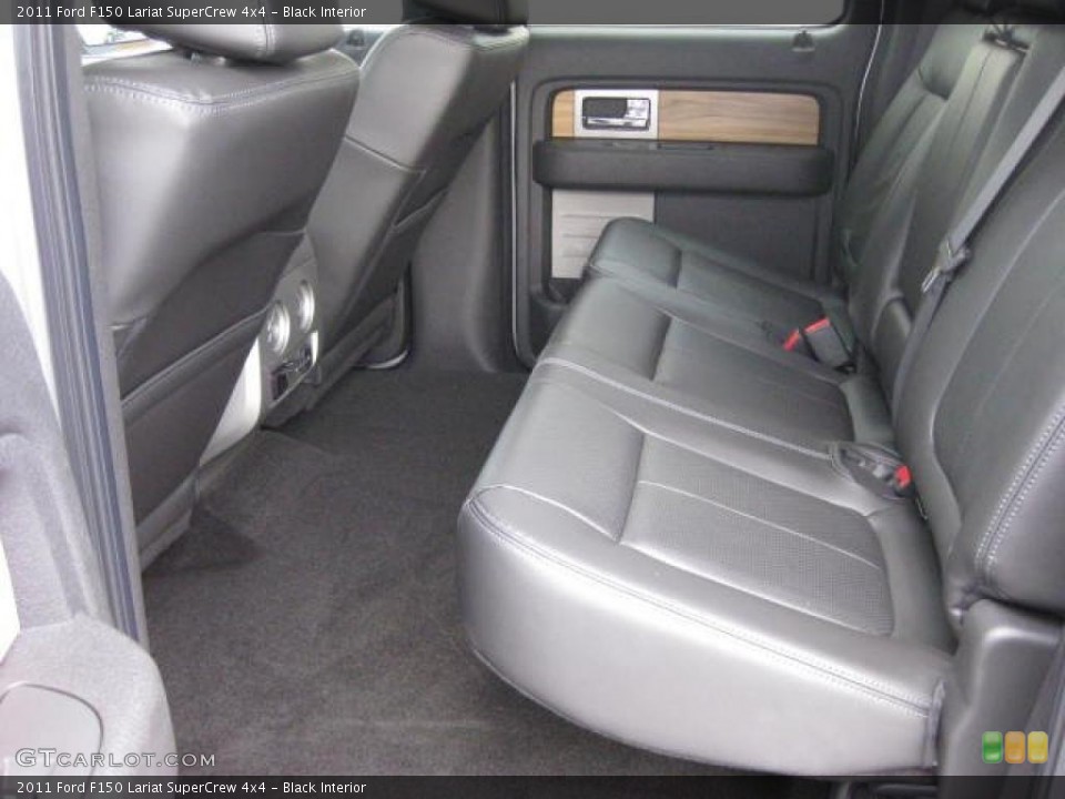 Black Interior Photo for the 2011 Ford F150 Lariat SuperCrew 4x4 #46959210