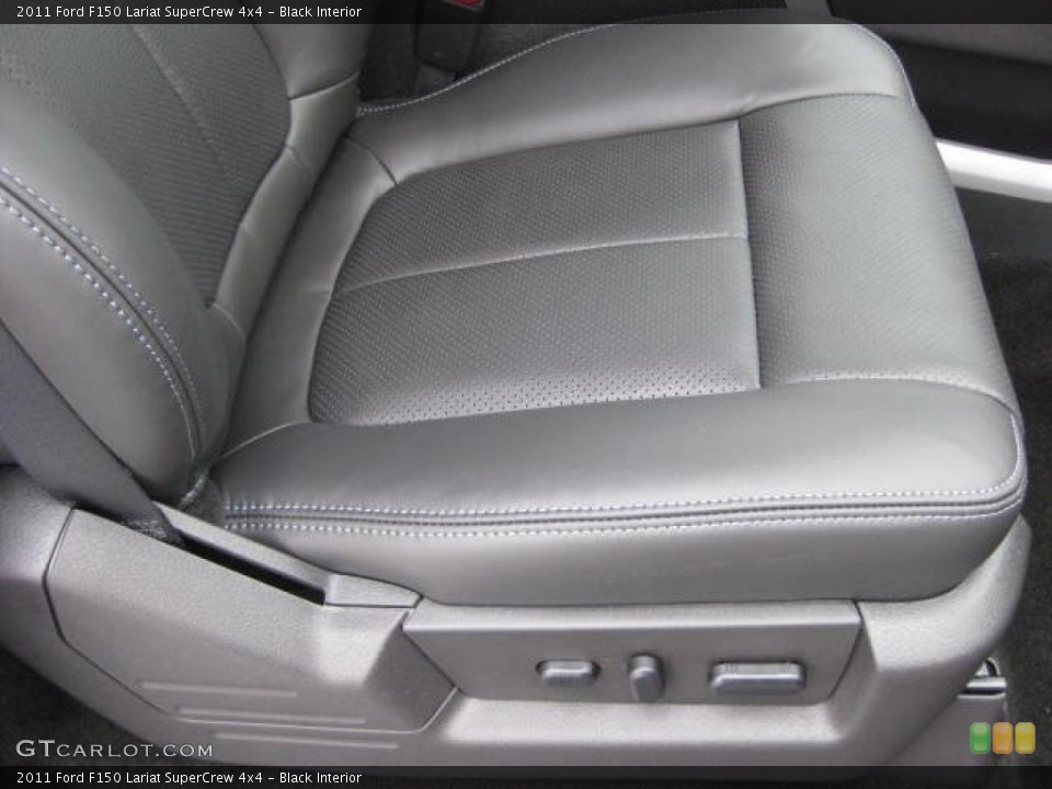 Black Interior Photo for the 2011 Ford F150 Lariat SuperCrew 4x4 #46959267