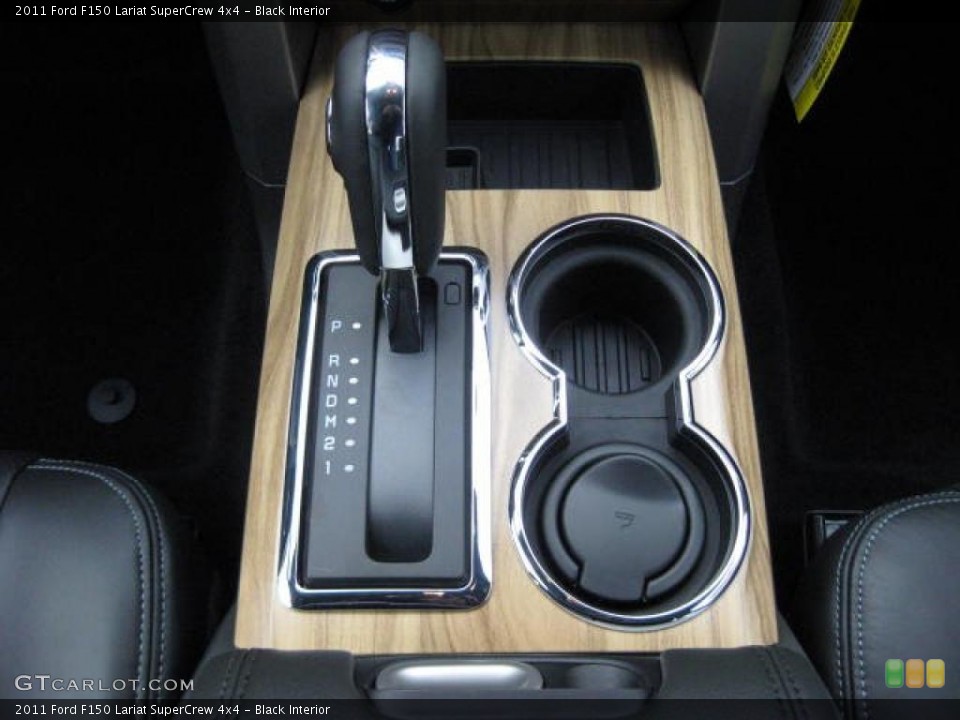 Black Interior Transmission for the 2011 Ford F150 Lariat SuperCrew 4x4 #46959393