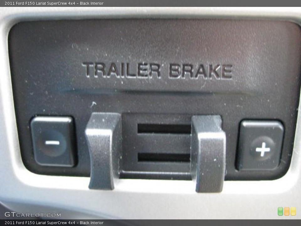 Black Interior Controls for the 2011 Ford F150 Lariat SuperCrew 4x4 #46959447