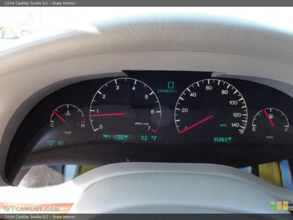 Shale Interior Gauges for the 2004 Cadillac Seville SLS #46959858
