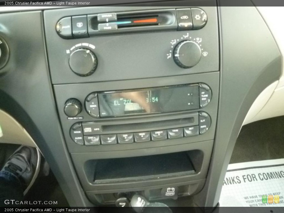 Light Taupe Interior Controls for the 2005 Chrysler Pacifica AWD #46959948