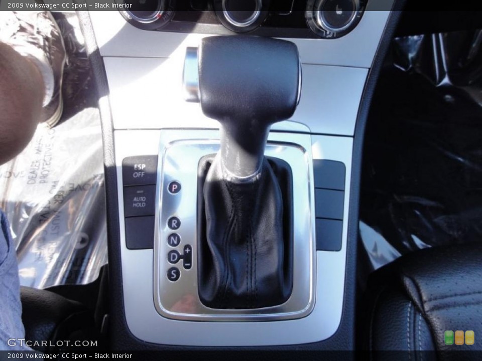 Black Interior Transmission for the 2009 Volkswagen CC Sport #46960374