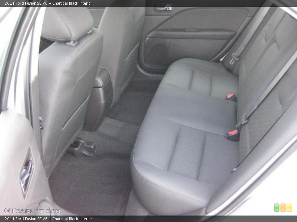 Charcoal Black Interior Photo for the 2011 Ford Fusion SE V6 #46960491