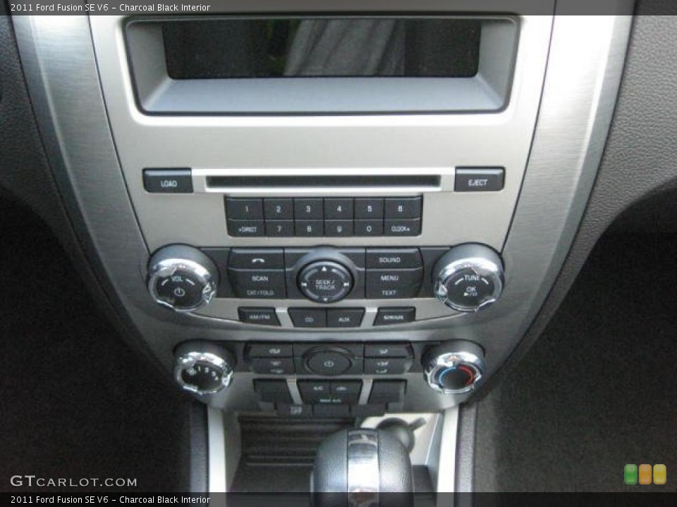 Charcoal Black Interior Controls for the 2011 Ford Fusion SE V6 #46960644